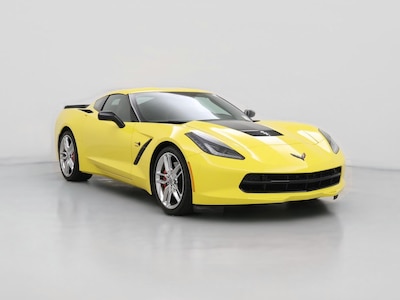 Yellow 2017 Chevrolet Corvette Stingray  Z51