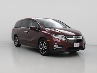 Red 2019 Honda Odyssey Elite