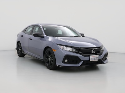 Gray 2019 Honda Civic Sport