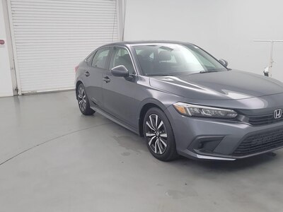Gray 2023 Honda Civic EX