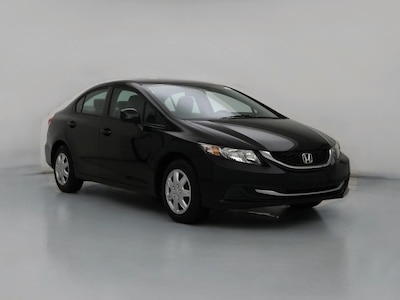 Black 2013 Honda Civic LX