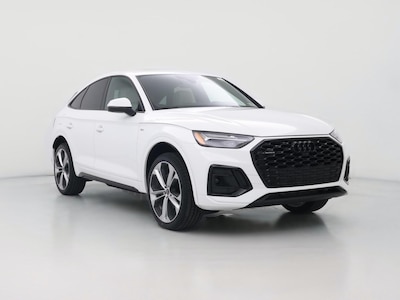White 2023 Audi Q5 Sportback S-Line Premium Plus