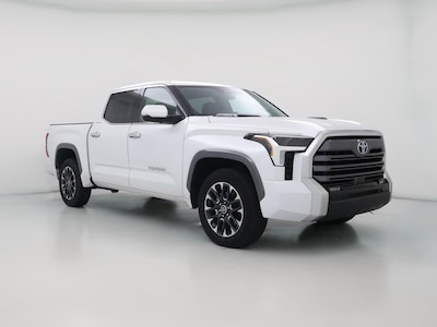 White 2023 Toyota Tundra Hybrid Limited