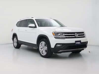 White 2019 Volkswagen Atlas SE w/Tech