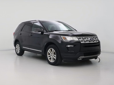 Black 2019 Ford Explorer XLT