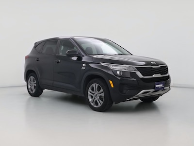 Black 2021 Kia Seltos LX