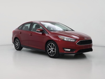 Red 2017 Ford Focus SEL