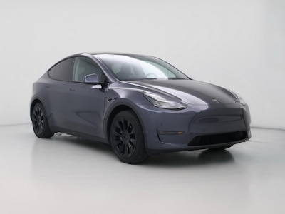 Gray 2020 Tesla Model Y Long Range