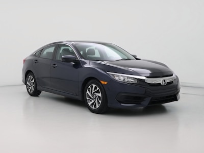 Gray 2018 Honda Civic EX