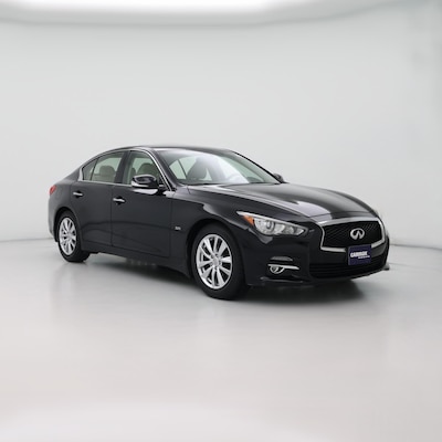 Black 2017 Infiniti Q50 Premium