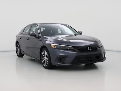 Gray 2024 Honda Civic LX
