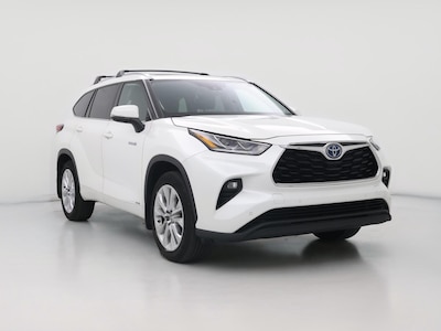 White 2020 Toyota Highlander Hybrid Limited