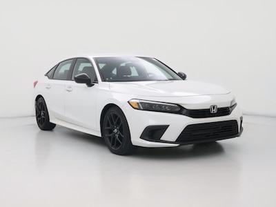 White 2022 Honda Civic Sport