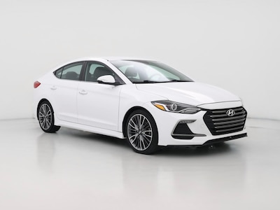 White 2017 Hyundai Elantra Sport