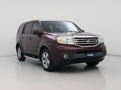 Red 2014 Honda Pilot EX-L