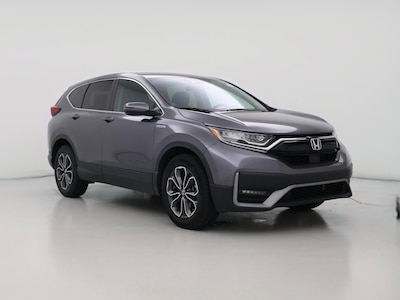 Gray 2021 Honda CR-V Hybrid EX