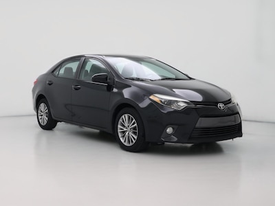 Black 2015 Toyota Corolla LE Plus
