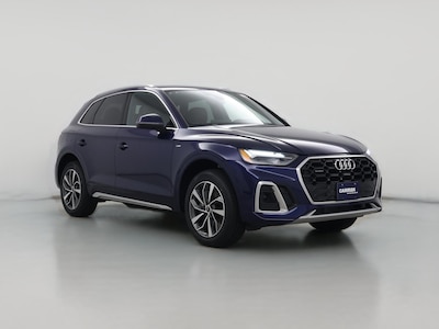 Blue 2023 Audi Q5 S-Line Premium
