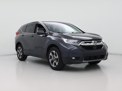 Gray 2018 Honda CR-V EX-L