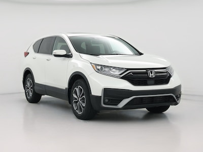 White 2021 Honda CR-V EX-L