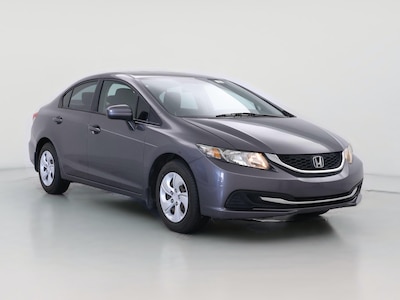 Gray 2014 Honda Civic LX