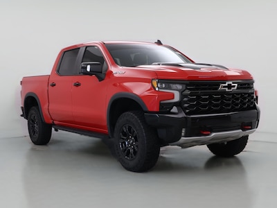 Red 2022 Chevrolet Silverado 1500 ZR2