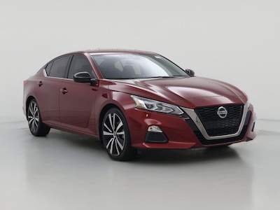 Red 2021 Nissan Altima SR