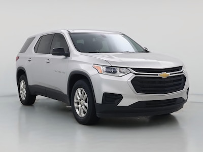 Silver 2021 Chevrolet Traverse LS