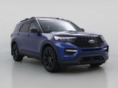 Blue 2021 Ford Explorer ST