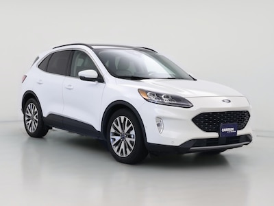White 2020 Ford Escape Hybrid Titanium
