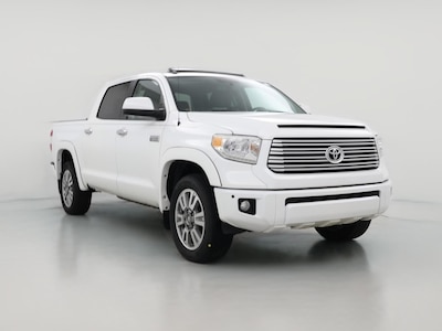 White 2017 Toyota Tundra Platinum