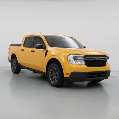 Yellow 2022 Ford Maverick XLT