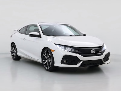 White 2019 Honda Civic SI
