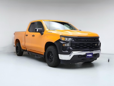 Orange 2023 Chevrolet Silverado 1500 Work Truck