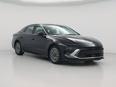 Black 2024 Hyundai Sonata Hybrid Limited