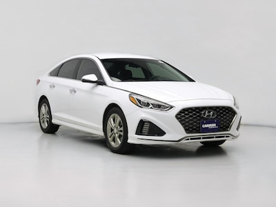 White 2019 Hyundai Sonata SEL
