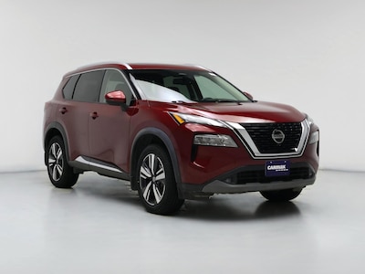 Red 2021 Nissan Rogue SL