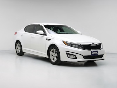 White 2015 Kia Optima LX