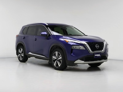 Blue 2023 Nissan Rogue Platinum