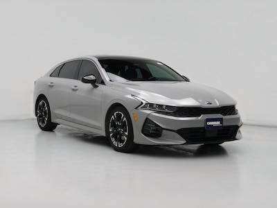 Gray 2021 Kia K5 GT-Line