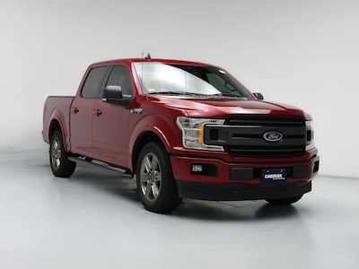 Red 2020 Ford F150 XLT