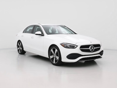 White 2022 Mercedes-Benz C300