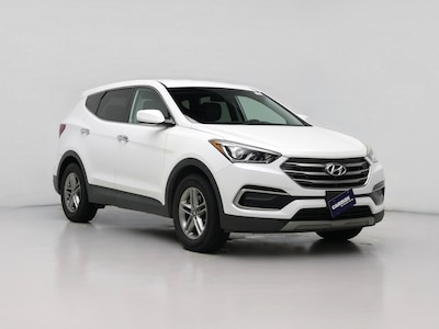White 2017 Hyundai Santa Fe Sport