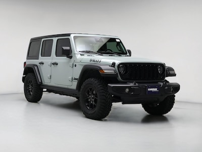 Gray 2024 Jeep Wrangler Willy's