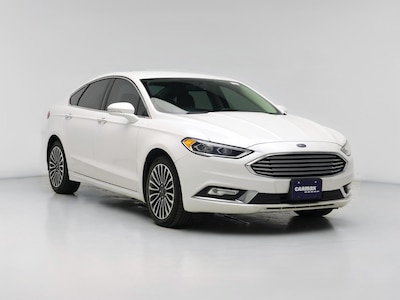 White 2017 Ford Fusion SE