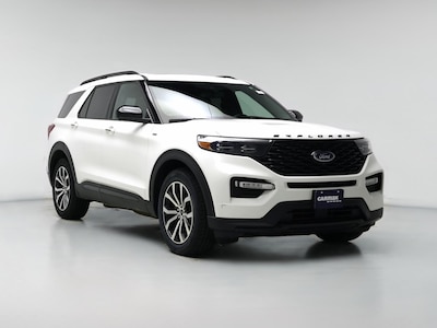 White 2022 Ford Explorer ST-Line