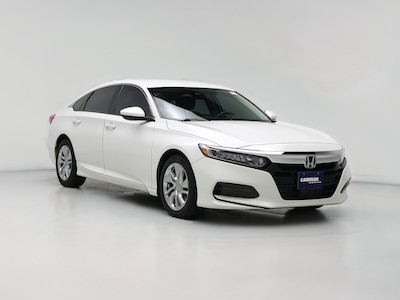 White 2019 Honda Accord LX
