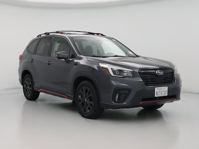 Gray 2021 Subaru Forester Sport