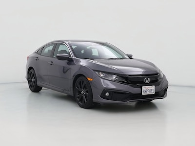 Gray 2020 Honda Civic Sport