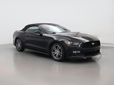 Black 2017 Ford Mustang Ecoboost Premium